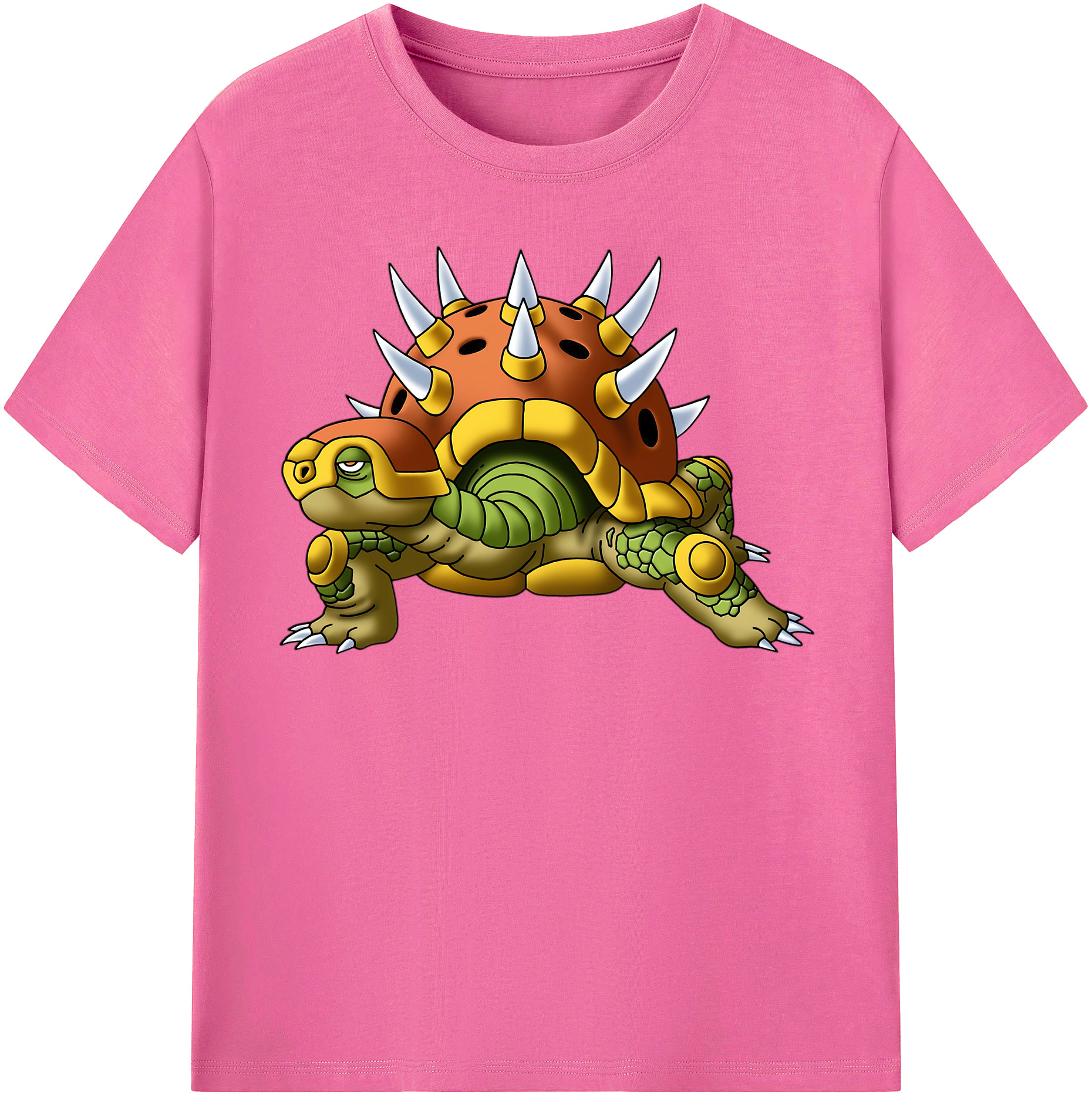 （画像用） ドラゴンクエスト Doragon Kuesuto Dragon Quest レディースカジュアルプリントTシャツ（綿100％）